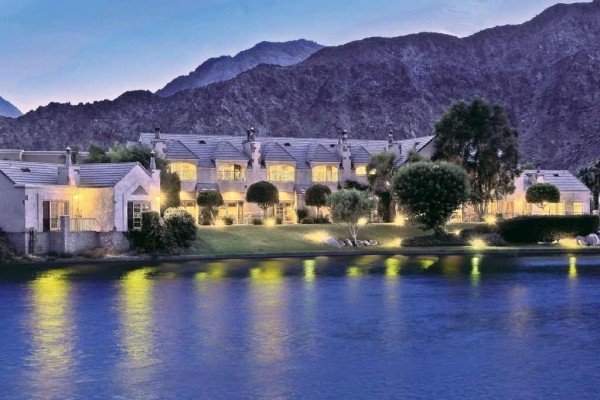 [Image: 13 Suite Private Lakefront Chateau Located in the Heart of the Socal Desert]