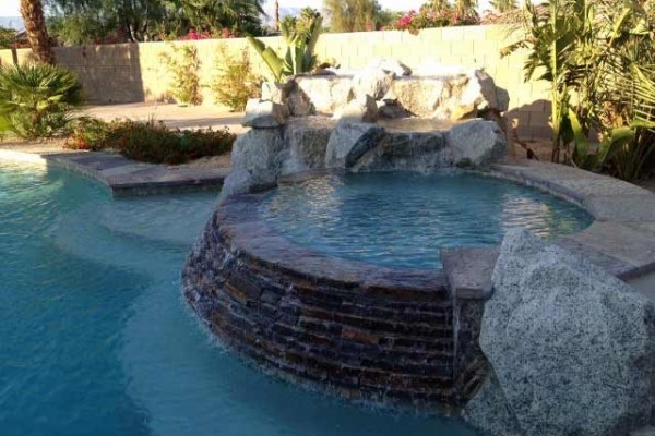 [Image: Private Resort Estate W/ Backyard Salt Water Pool, Spa,Outdoor Kitchen]