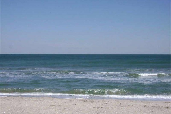 [Image: Ocean &amp; River Front House, Private Beach, First Floor]