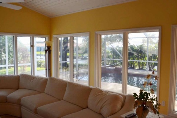 [Image: Upscale Waterfront Home with Manatees in Your Back Yard]