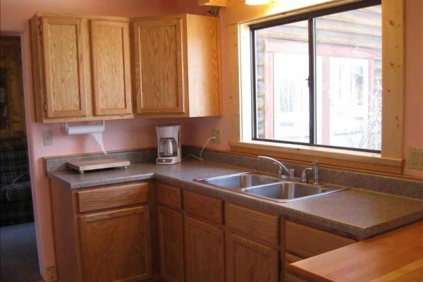 [Image: Woods Landing Guest Cabin on the Big Laramie River]