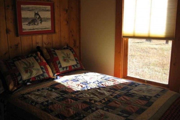 [Image: Woods Landing Guest Cabin on the Big Laramie River]