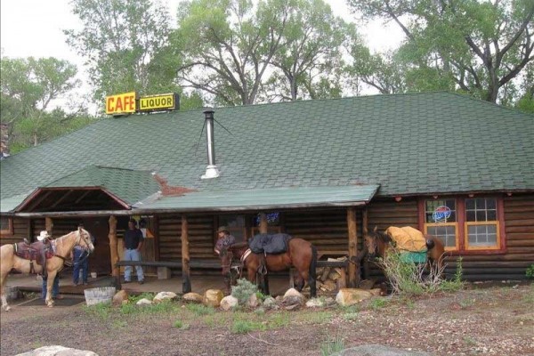 [Image: Woods Landing Guest Cabin on the Big Laramie River]