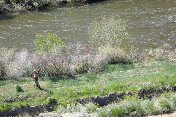 [Image: 4BR Cabin on 160 Acres of Private Land on the Encampment and North Platte Rivers - Great for Fishing!]