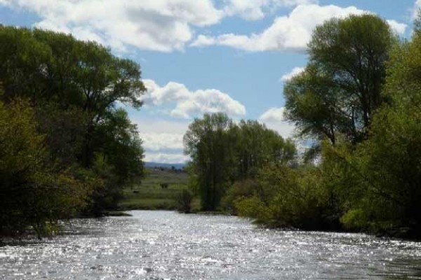 [Image: 4BR Cabin on 160 Acres of Private Land on the Encampment and North Platte Rivers - Great for Fishing!]