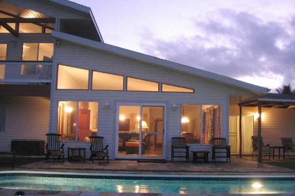 [Image: Hale Mar: Absoute Oceanfront, Luxury, Pool, Hot Tub, Near Volcano!]