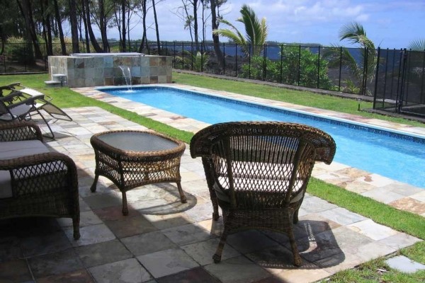 [Image: Hale Mar: Absoute Oceanfront, Luxury, Pool, Hot Tub, Near Volcano!]