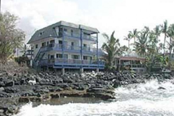 [Image: Prestigious Oceanfront Beach Home on the Water Condo Kona]