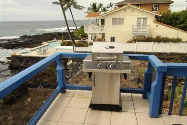 [Image: Prestigious Oceanfront Beach Home on the Water Condo Kona]