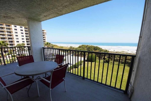 [Image: Best Ocean Views from 2BR Florida Condo W/Double Balcony &amp; Private W/D]