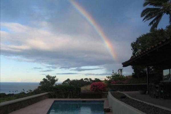 [Image: Private Home Behind the Mauna Kea Gates. Best Views, Pool]