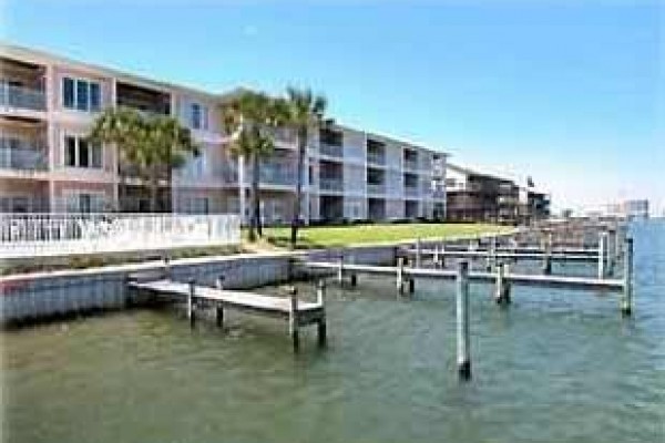 [Image: Beautiful Condo on Old River with Beach Access &amp; Boat Slip]