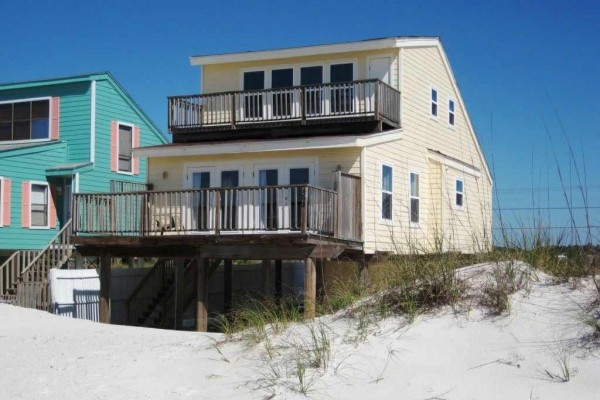 [Image: Charming Beach House | Special Snowbird Rates | Beachfront Private Decks]