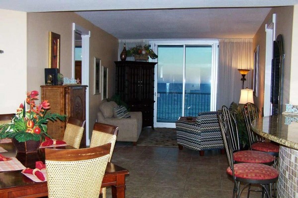 [Image: Low Floor Center Unit *3/3* 2 Masters W/Large Balcony Opens to Beachfront]