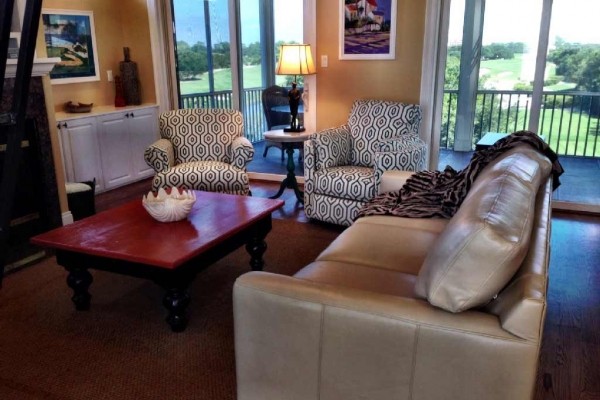 [Image: My Cousin Vinny??S: Private Pool-Large Screened Balconies, View of Tee &amp; Sea!]