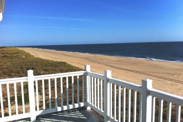 [Image: Direct Oceanfront Bordering Delaware Seashore State Park! One of a Kind!]