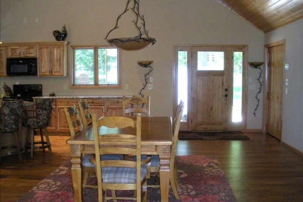 [Image: Log Lake Home - 4000+ Sq Ft of Luxury in the North Woods! (We Dont Use Calendar)]