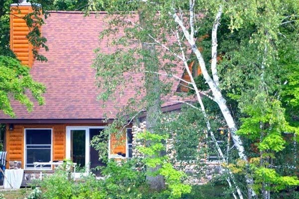 [Image: Private Northwoods Cabin on Red Cedar Lake]