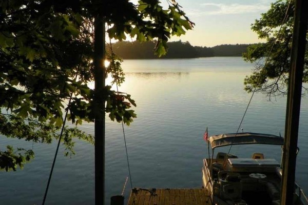 [Image: Secluded Log Cabin Getaway on Chetek Chain of Lakes]