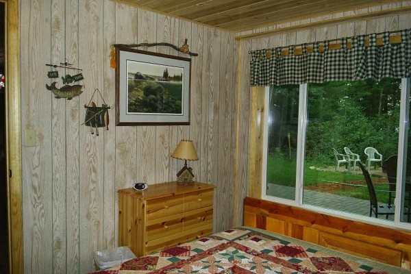 [Image: Large Cabin in the North Woods of Wisconsin on Quiet Lake]