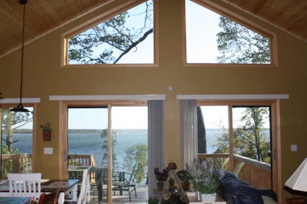 [Image: Brand New Cedar Cabin on Big Yellow Lake-Spectacular View, Amenities, Privacy]