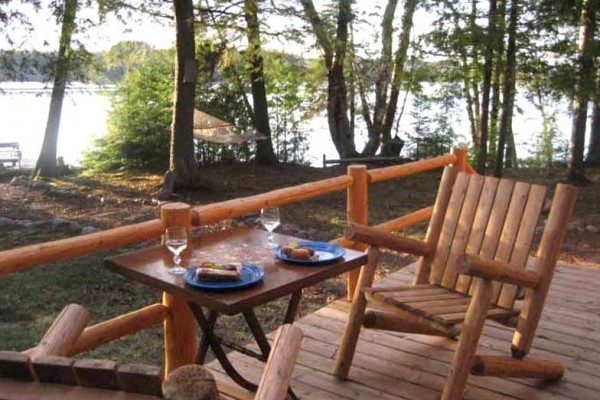 [Image: Beautiful Spacious Log Home on Butternut Lake-Great Fishing!]