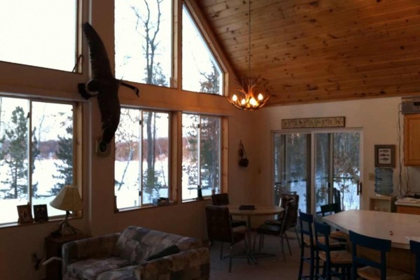 [Image: Cozy Three Bedroom Family Cabin on Very Clean Little Bear Lake]