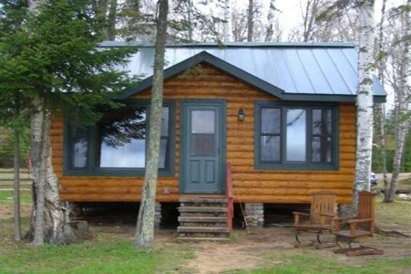 [Image: Jungs Condo Resort 2 BR 1 BA Northwoods Cabin on High Lake Boulder Junction Wi]