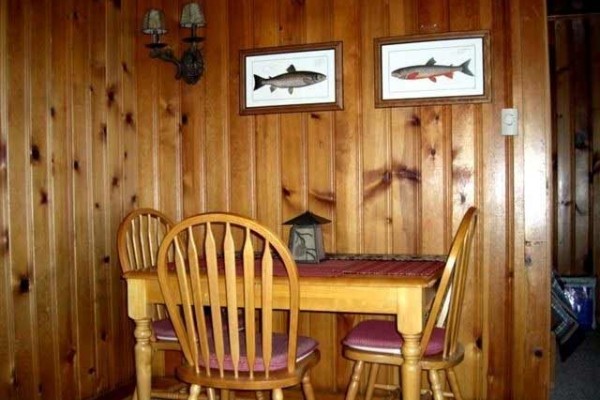 [Image: Jungs Condo Resort 2 BR 1 BA Northwoods Cabin on High Lake Boulder Junction Wi]