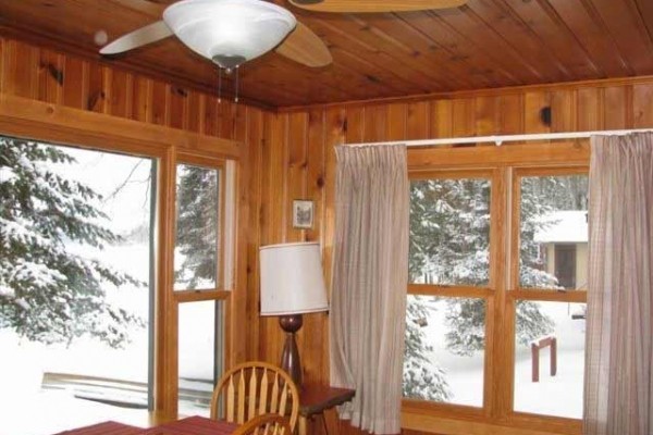 [Image: Jungs Condo Resort 2 BR 1 BA Northwoods Cabin on High Lake Boulder Junction Wi]