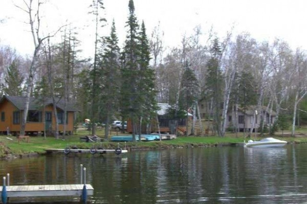 [Image: Jungs Condo Resort 2 BR 1 BA Northwoods Cabin on High Lake Boulder Junction Wi]