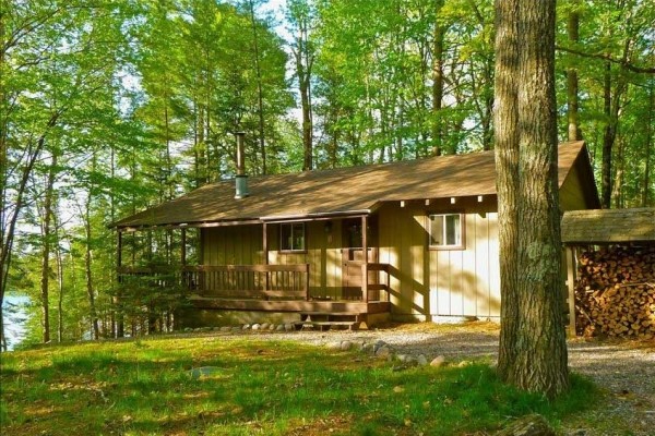 [Image: Charming Northwoods Cabin on Wildcat Lake. Very Private]