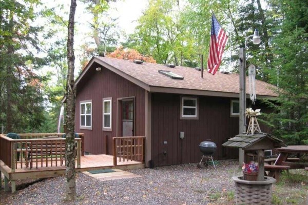 [Image: High Lake Cabin - Boulder Junction, WI - $135/nt/4 Guests]