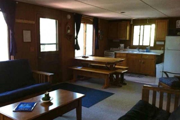 [Image: Ferns - Fisherman and Family-Friendly Cabin on the Shore of North Trout Lake.]