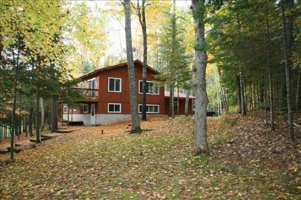 [Image: Spacious Lakefront Home in Boulder Junction Area]