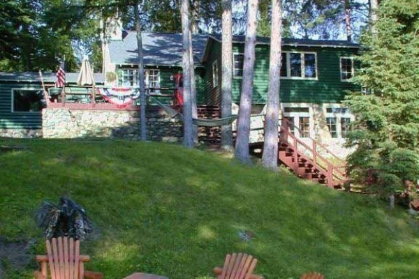 [Image: Vintage 1940's Single Family Lake Lodge, Boulder Junction, Wisconsin]