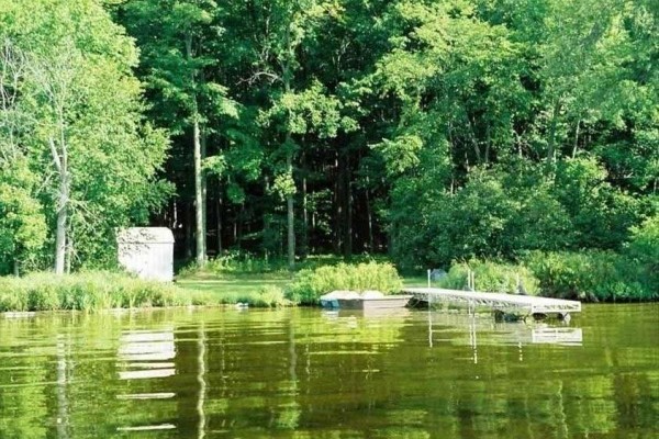 [Image: Off the Beaten Path on Lake Noquebay-Woods, Privacy and Dark Nights!]