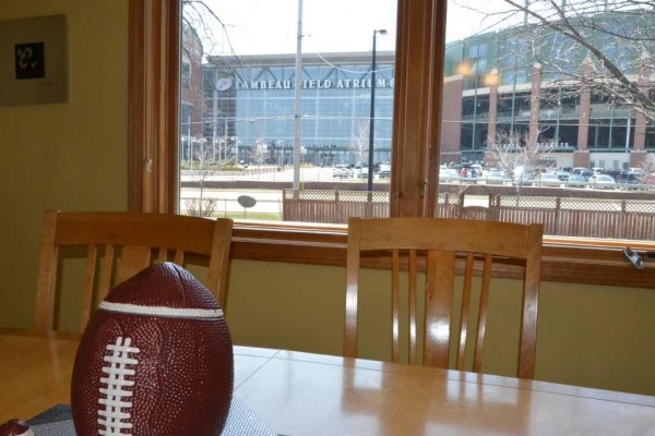 [Image: Best View on the Block in the Shadow of Lambeau Field]