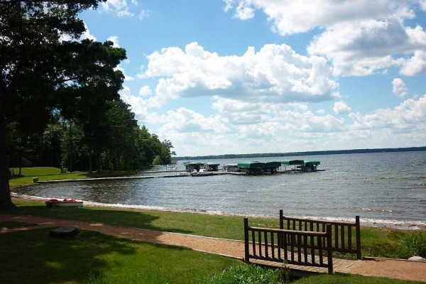 [Image: Location Location Location on Northwoods Pristine Fence Lake]