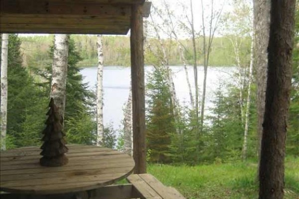 [Image: A Truly Secluded Lakefront Log Cabin Experience]