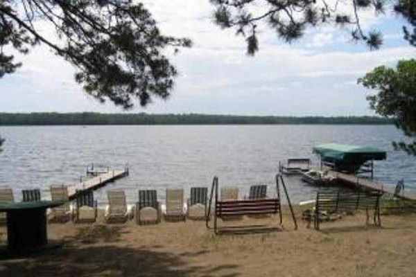 [Image: Spectacular Custom Log Home on Manitowish Chain of Lakes]