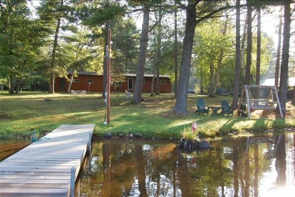 [Image: Beautiful Sandy Frontage - Updated Cabin on Chain of 10 Lakes]