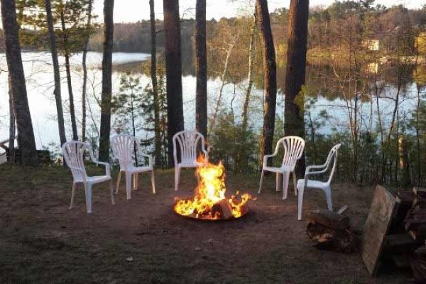 [Image: Minocqua Area Lake Front House - Little Muskie Lake]