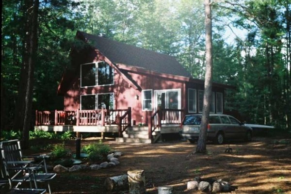 [Image: Northern Wisconsin Lake Cabin - Private-Quite Setting]