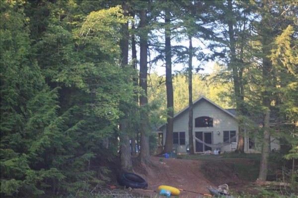 [Image: The DeVine Cottage New Northwoods Home on Private Lake]