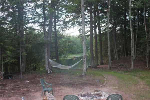 [Image: The DeVine Cottage New Northwoods Home on Private Lake]