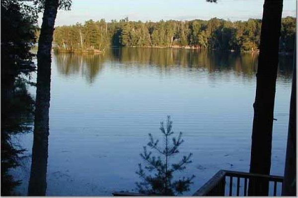 [Image: Luxury Lakefront Home on Little St. Germain Lake for Rent.]
