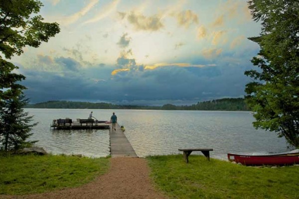 [Image: Star Lake's Premier Waterfront Cabin Rental ~ 2 Cabins/1 Price]