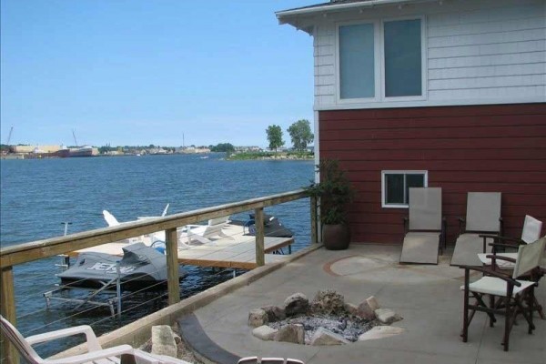 [Image: One of a Kind Door County Boathouse Waiting for Your Visit]