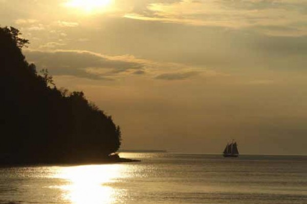 [Image: The Cottage on Lake Michigan â Large Sand Beach, Wooded Lot, Family Friendly]